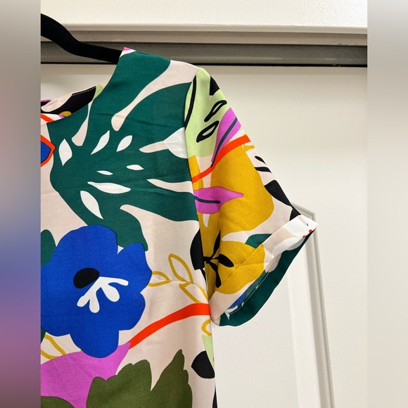 NWT Molly Bracken Lili Sidonio Tropical Floral Dress - Picture 5 of 11